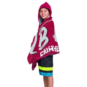 COL 606 Alabama - Juvy Hooded Towel, 22"X51"