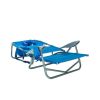 Backpack Steel Beach Chair - Blue