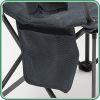 Oversized Folding Camping Chair, Heavy Duty Supports 300 LBS, Portable Chairs For Outdoor Lawn Beach Camp Picnic